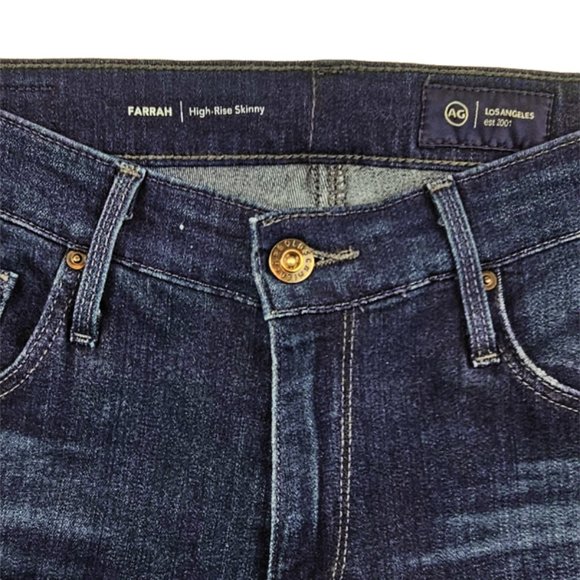 AG Adriano Goldschmied Farrah High-Rise Skinny Jeans - Picture 7 of 9